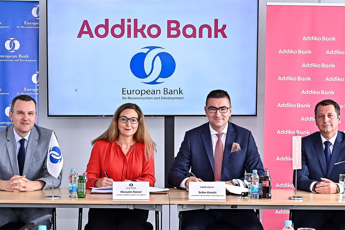 Kreditna linija EBRD Addiko Bank Banja Luka za podršku malim i srednjim preduzećima