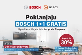 3D BOX: Za jedan kupljeni BOSCH uređaj bijele tehnike dobijate još ...