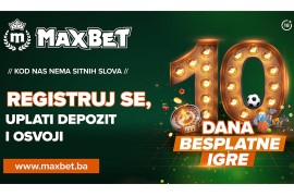 MAXBET je pripremio novi PAKET DOBRODOŠLICE!