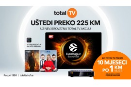 Izaberite svoj Total TV paket za samo 1 KM mjesečno u prvih deset ...