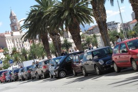 Dva sata parkinga na splitskoj Rivi platio 119 evra