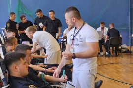 Polaznici Policijske akademije Federalnog MUP-a dali krv