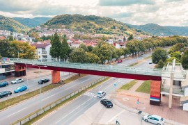 Tokom vikenda uklanjanje pješačkog prelaza ispod pasarele na ...