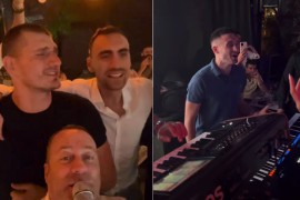 Luda žurka košarkaša i Đokovića, Jokić u transu (VIDEO)