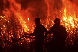 Veliki požar u odmaralištu Alanja u Antaliji