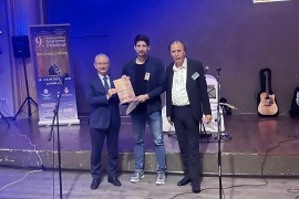 Marko Bačanović laureat festivala "Pero Živodraga Živkovića"