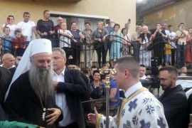 Patrijarh Porfirije stigao u Zvornik