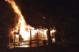 Požar na Zelenkovcu: Izgorio jedan od najstarijih bungalova