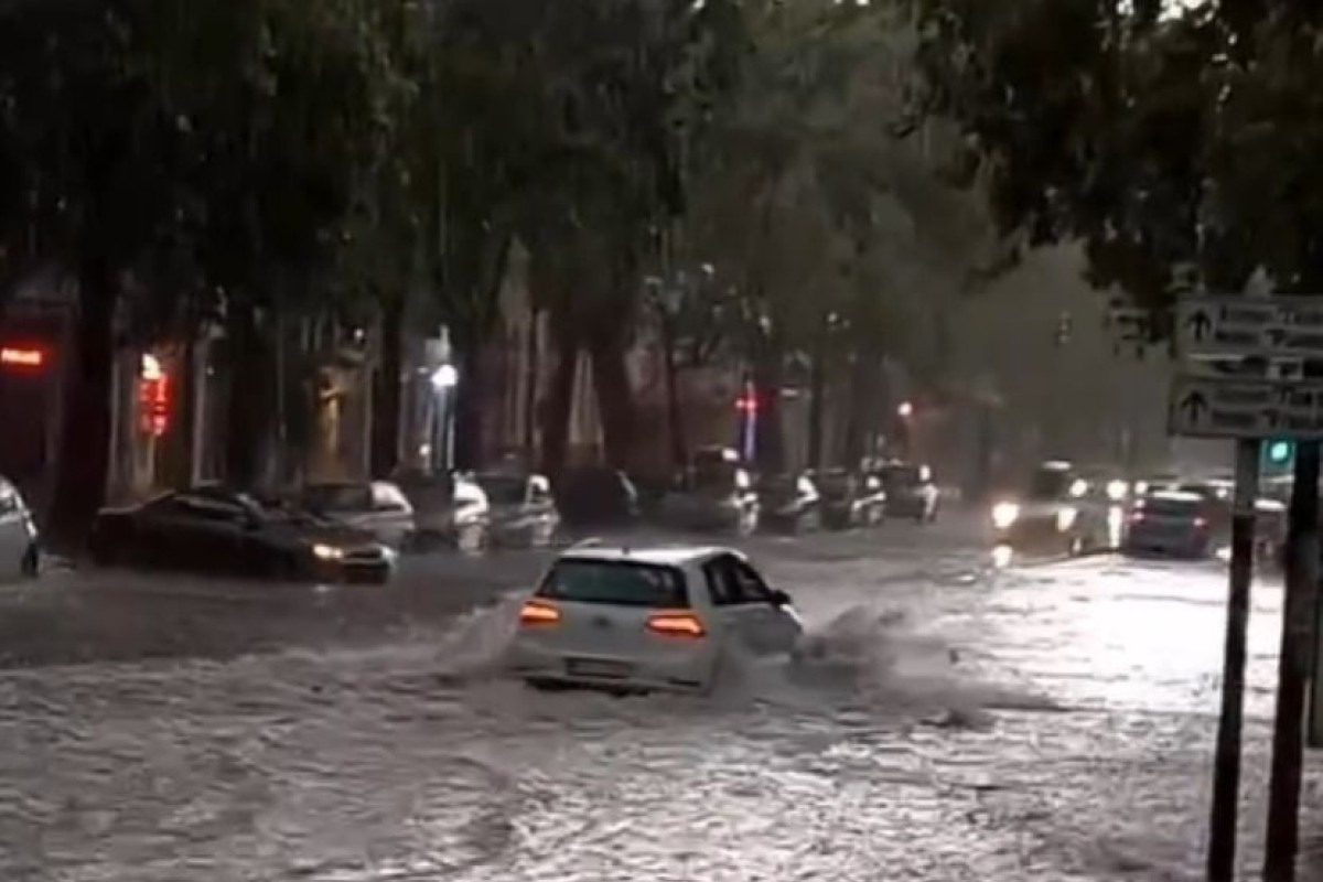Pljusak i grad pogodili Novi Sad