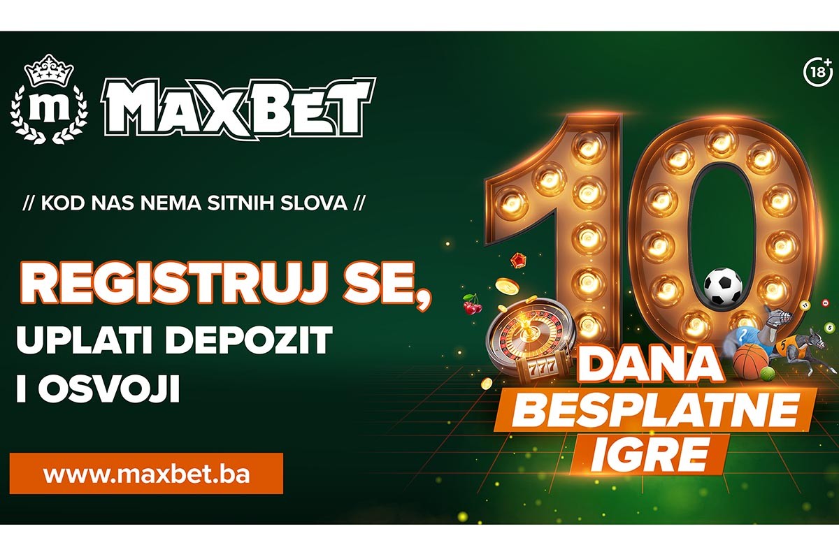 MAXBET je pripremio novi PAKET DOBRODOŠLICE!