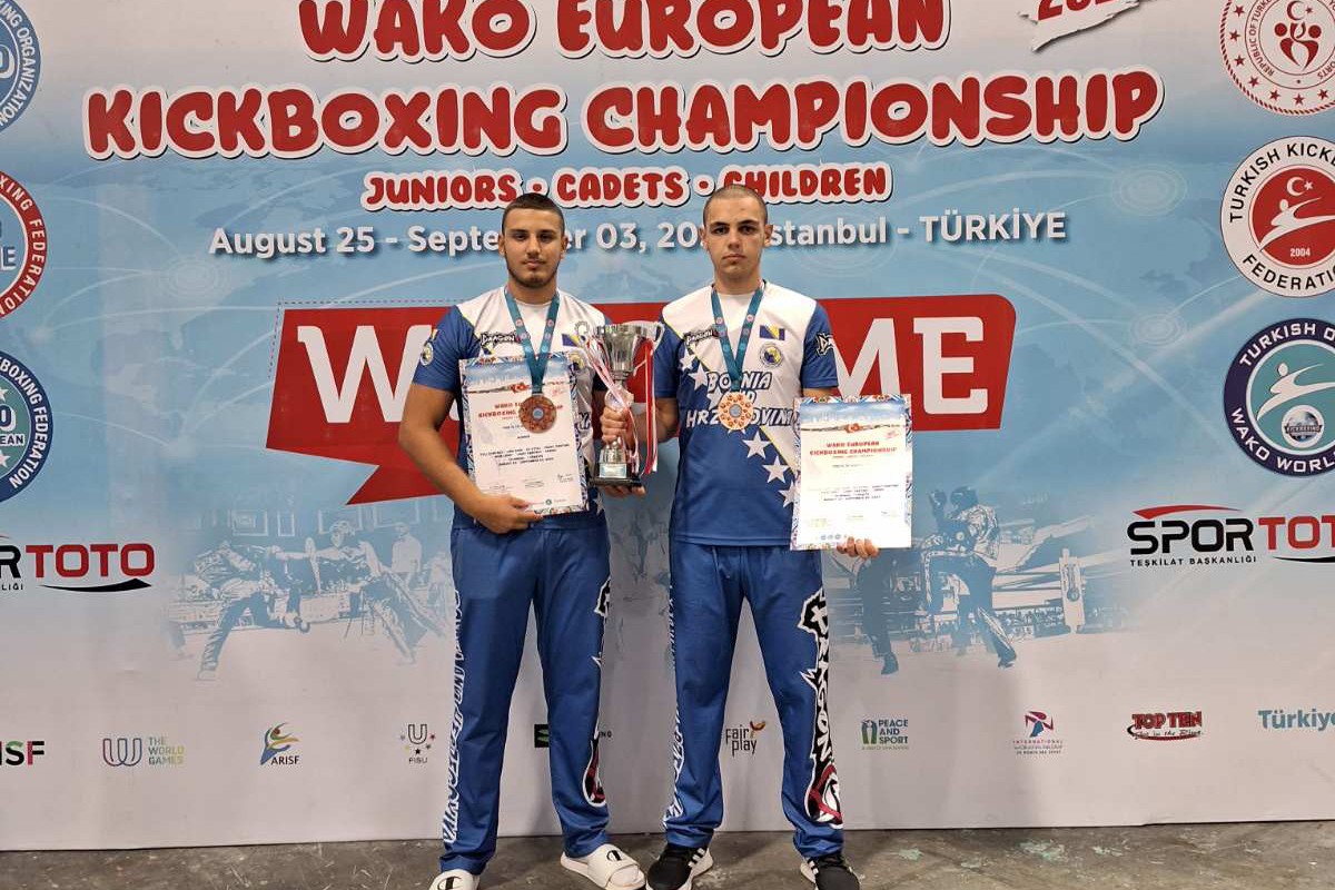 Aleska Brborvić šampion Evrope, Minja Kodžo bronzani