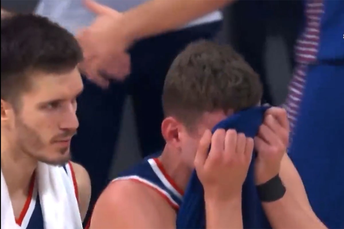Suze košarkaša Srbije obišle svijet (VIDEO)