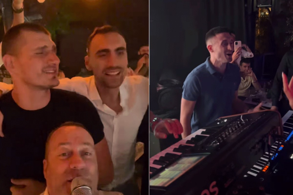 Luda žurka košarkaša i Đokovića, Jokić u transu (VIDEO)
