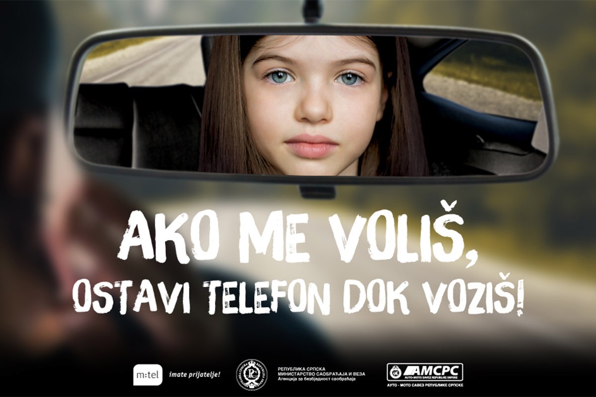 Ako me voliš, ostavi telefon dok voziš!