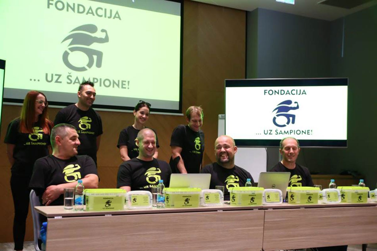 Predstavljena Fondacija "Uz šampione": Cilj je izgradnja dvorane za sportiste sa invaliditetom