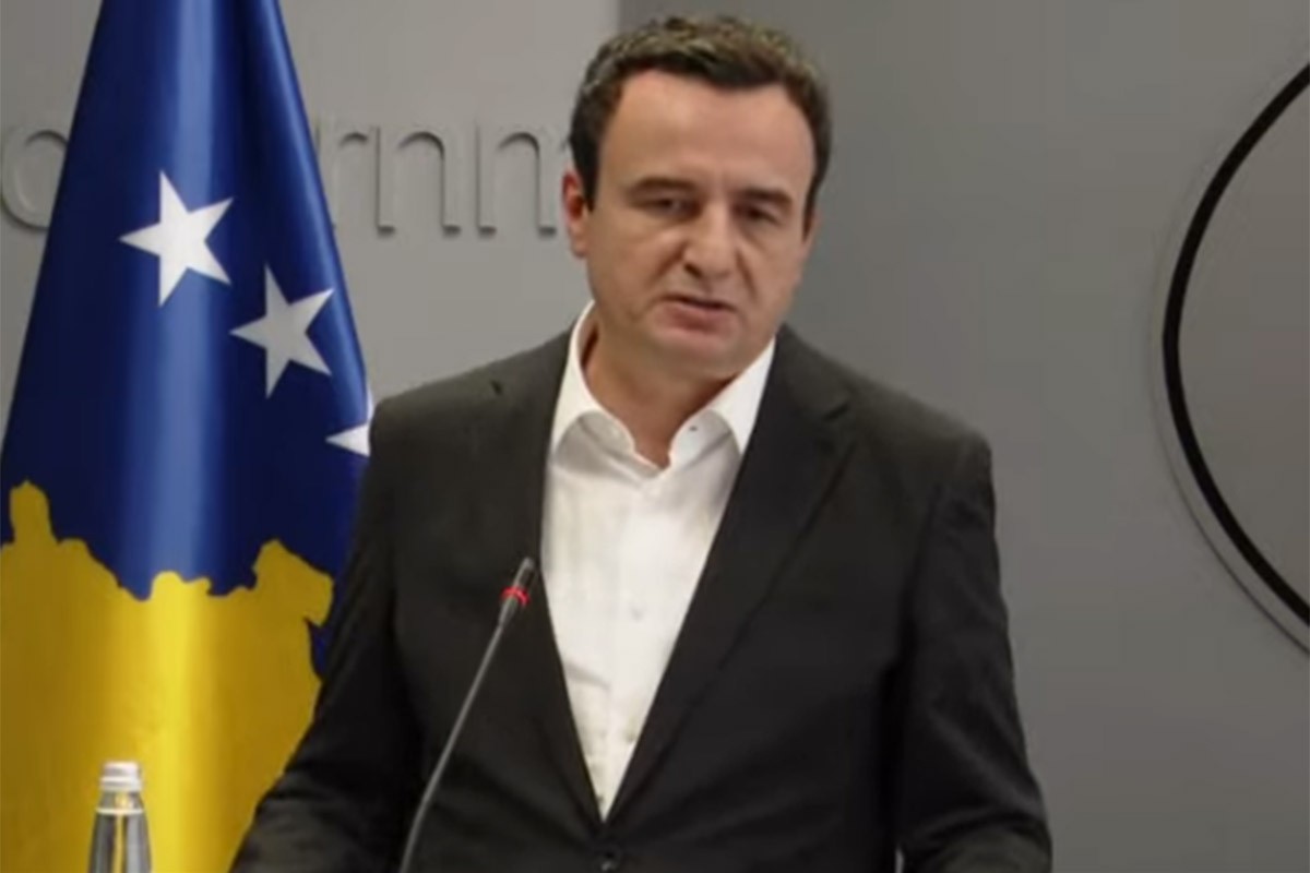 Kurti optužio Beograd za napade, tvrdi da se napadi nastavljaju