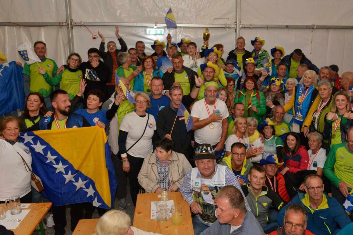 Svjetsko prvenstvo planinara: "Snaga domovine" prva sa pređena 9.002 km