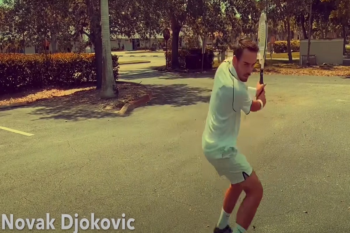 Sjajno: Pogledajte kako imitira Đokovića i druge tenisere (VIDEO)