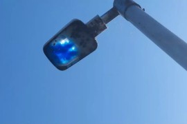 Vandalizam u Banjaluci: Prefarbali svjetiljke ulične rasvjete