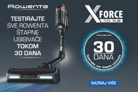 Testirajte sve Rowenta štapne usisivače tokom 30 dana!