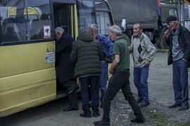 Posljednji autobus sa Jermenima napustio Nagorno-Karabah