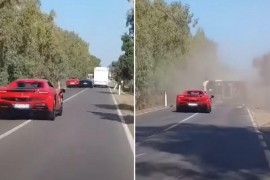 Dvoje ljudi nastradalo u Ferrariju (UZNEMIRUJUĆI VIDEO)
