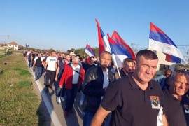 U Pelagićevu održan skup podrške "Granica postoji"