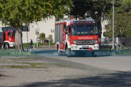 Vatrogasci dežurali čitavu noć kod "Elektrokrajine", sada se povlače