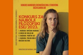 Udruženje "Sofia" raspisalo konkurs za najbolji filozofski esej