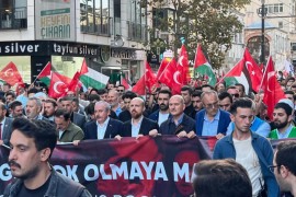 Erdoganov sin na propalestinskom maršu u Istanbulu