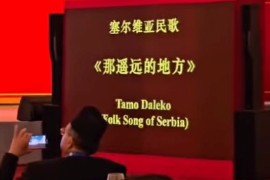 "Tamo daleko" zasvirala u Pekingu (VIDEO)