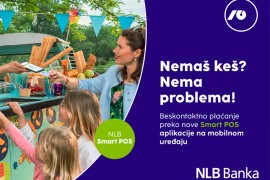 Uz NLB Smart POS mobilni telefon postaje POS terminal