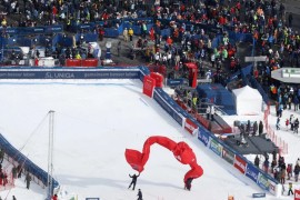 Jak vjetar zaustavio skijanje u Zeldenu