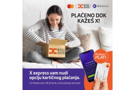 Nova usluga X express brze pošte – kartično plaćanje kod kurira ...