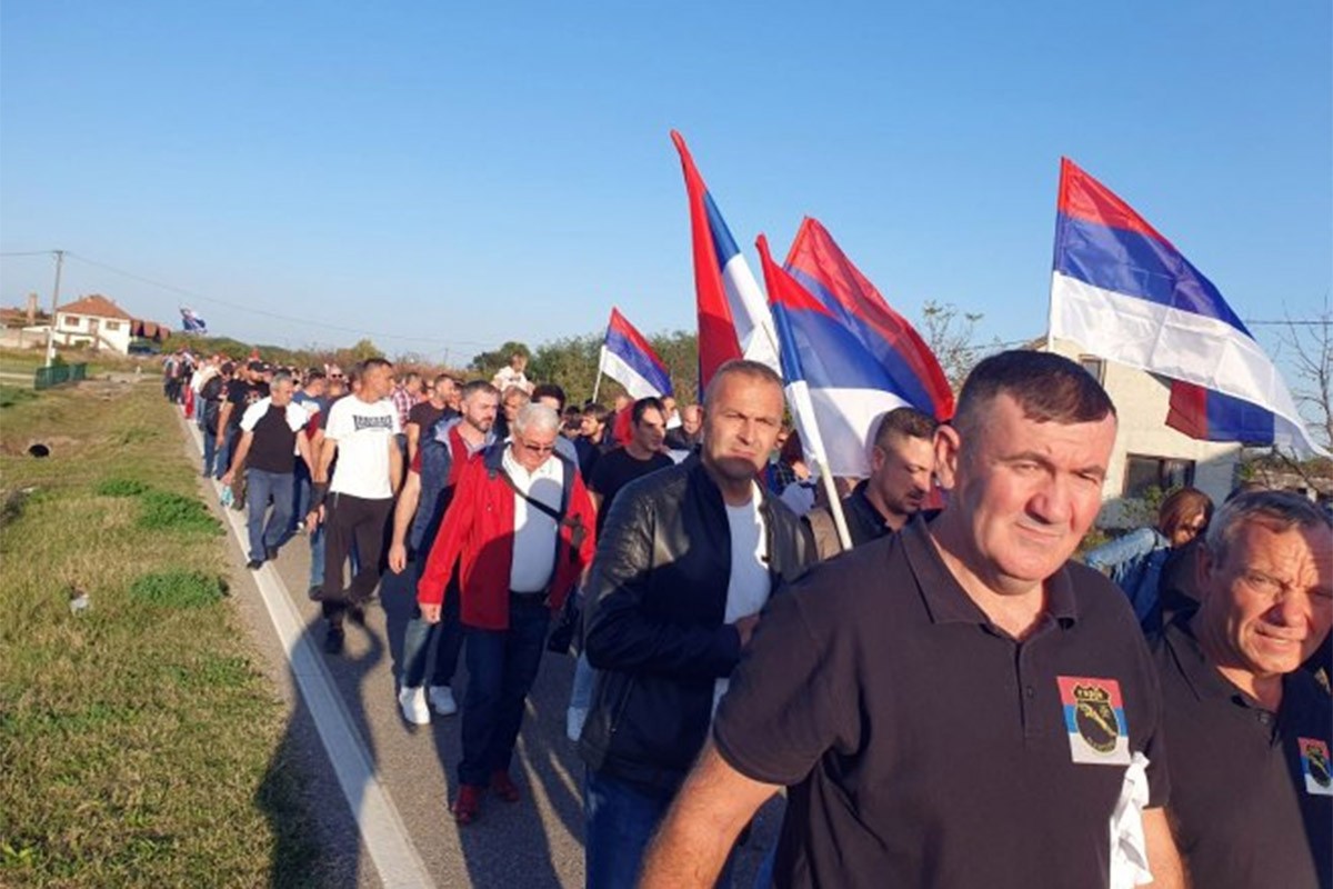 U Pelagićevu održan skup podrške "Granica postoji"