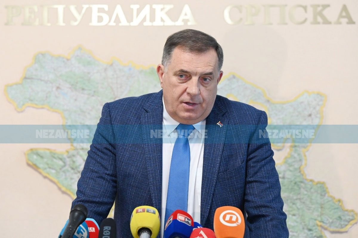 Dodik osudio napade Hamasa na civilna naselja u Izraelu