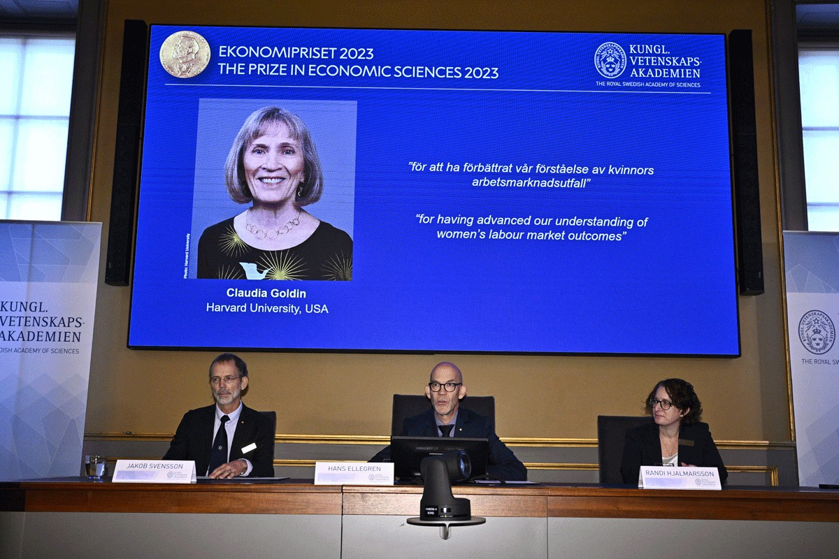 Klaudiji Goldin Nobel za ekonomiju, tek treća žena dobitnica