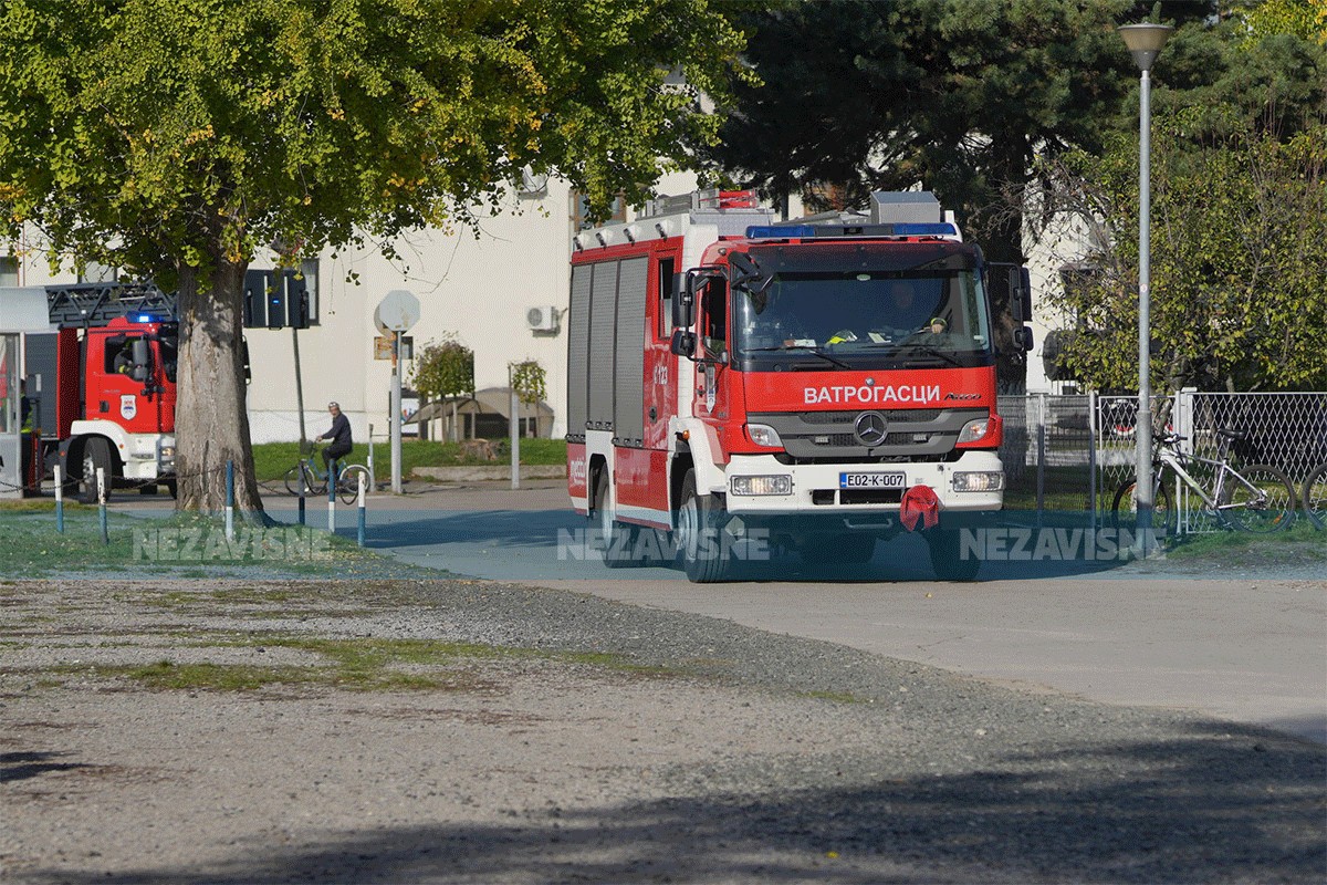 Vatrogasac koji je gasio požar u Banjaluci upućen na UKC RS