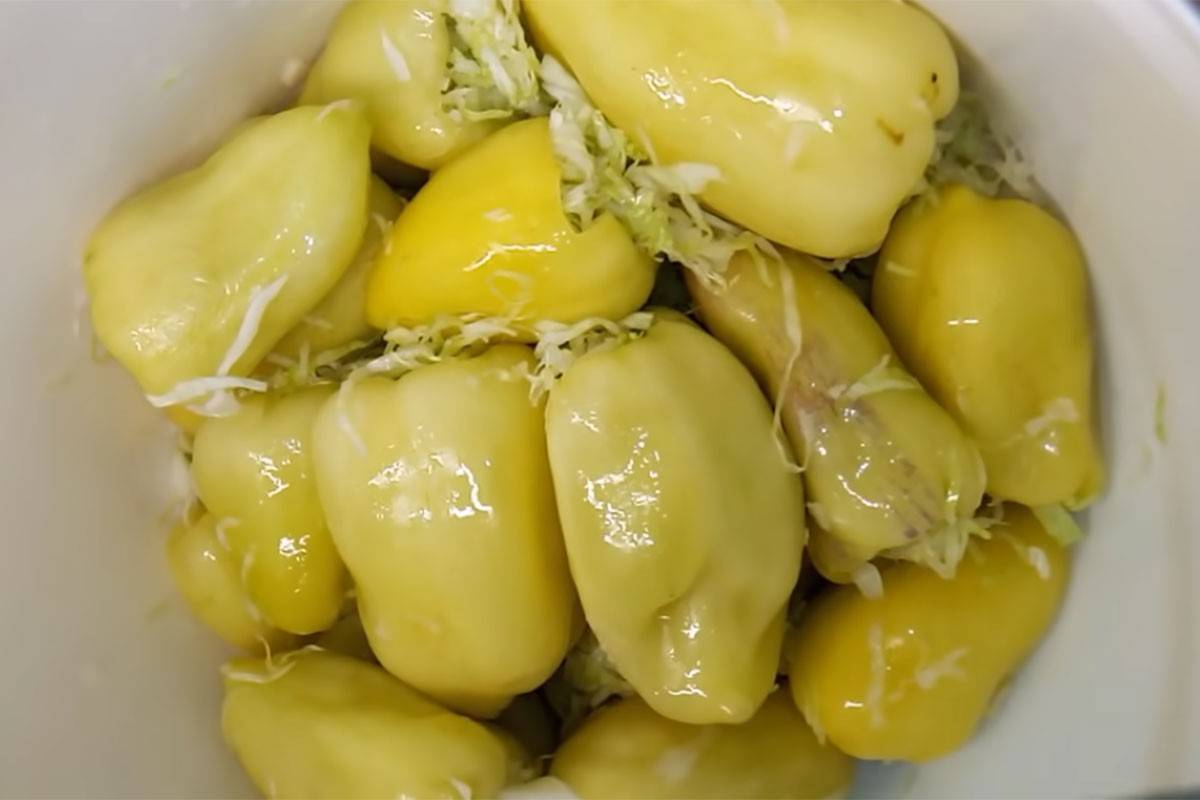 Recept za kisele paprike punjene kupusom