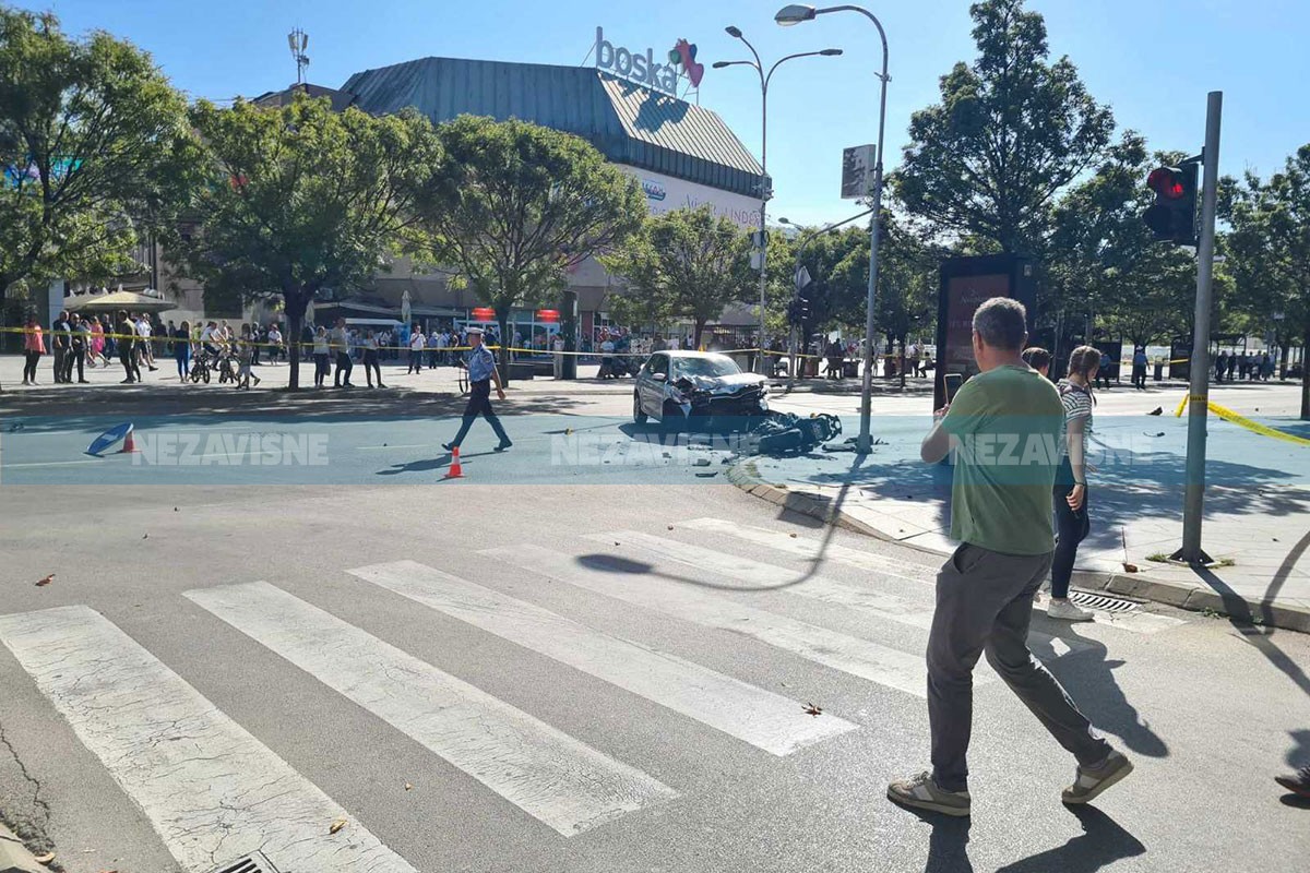 Težak udes u centru Banjaluke (VIDEO)