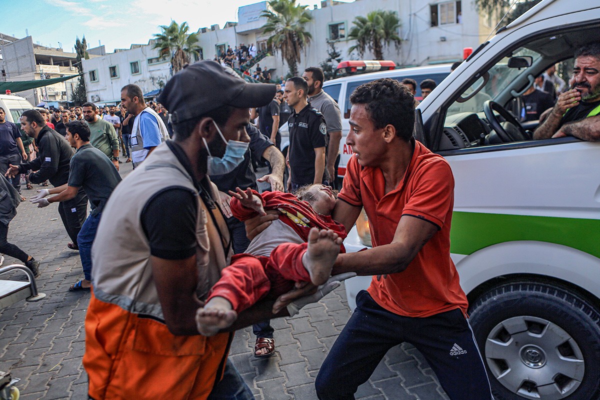 Hamas: Izrael bombardovao bolnicu, najmanje 500 mrtvih (VIDEO)