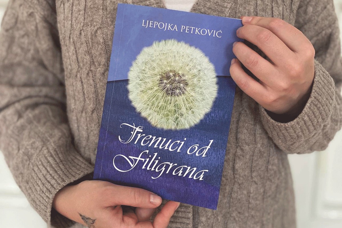 Promocija knjige poezije "Trenuci od filigrana" Ljepojke Petković u Banskom dvoru