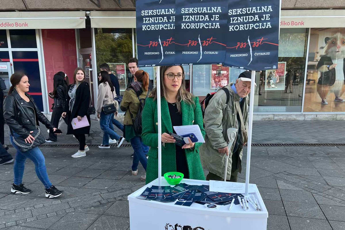 Helsinški parlament građana upoznao Banjalučane sa pojmom seksualne iznude