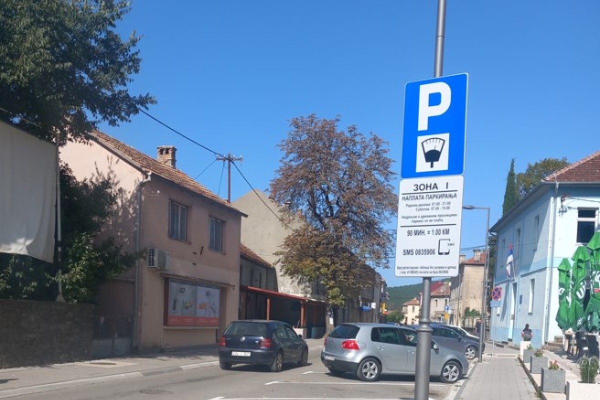Bileća uvela naplatu parkinga