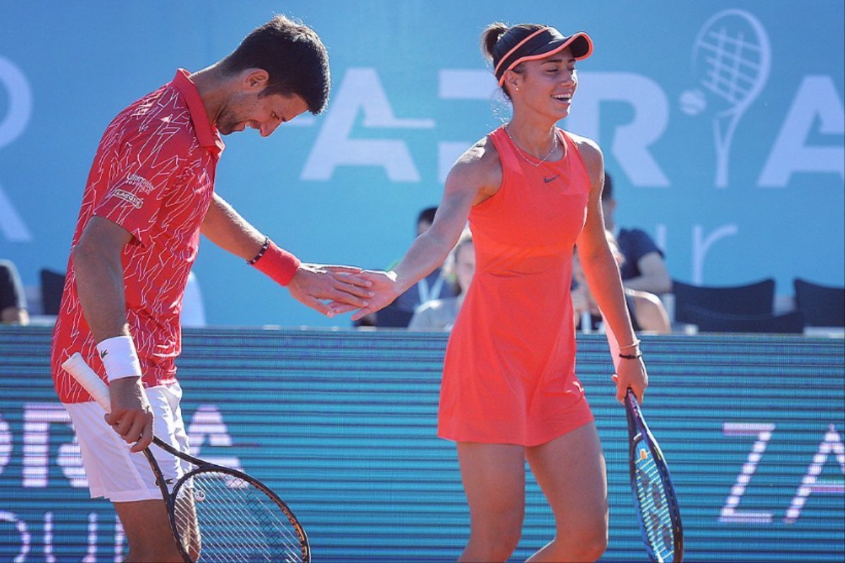 Novak i Olga brane boje Srbije na Junajted kupu