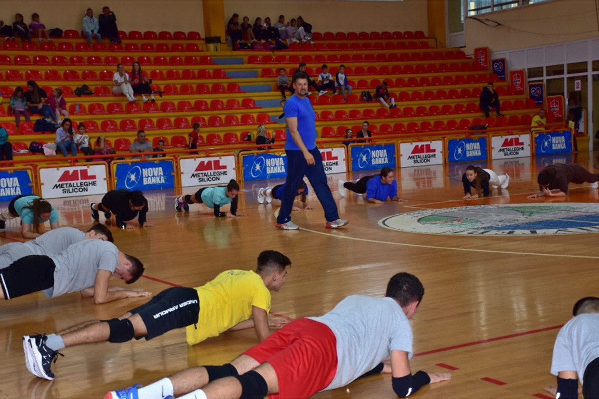 Vladimir Grbić održao trening za članove lokalnih klubova