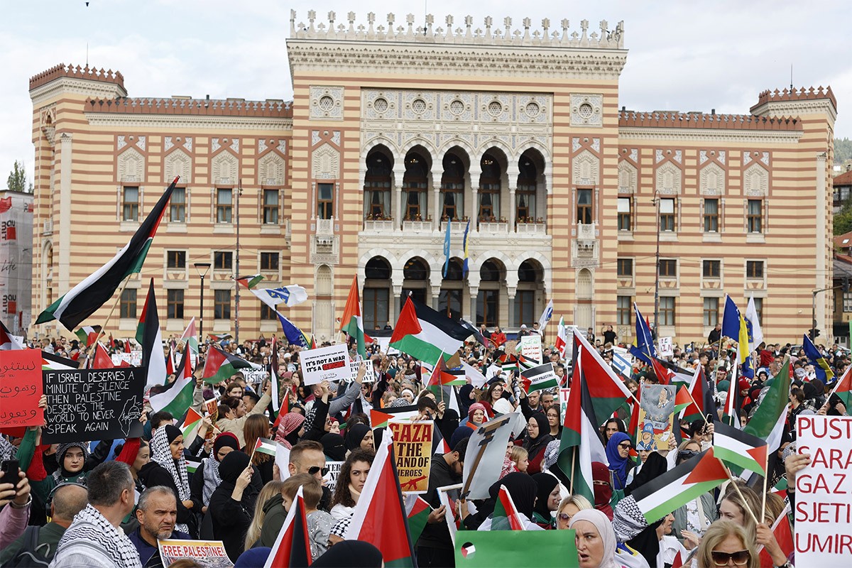 Sarajlije podržale Palestinu