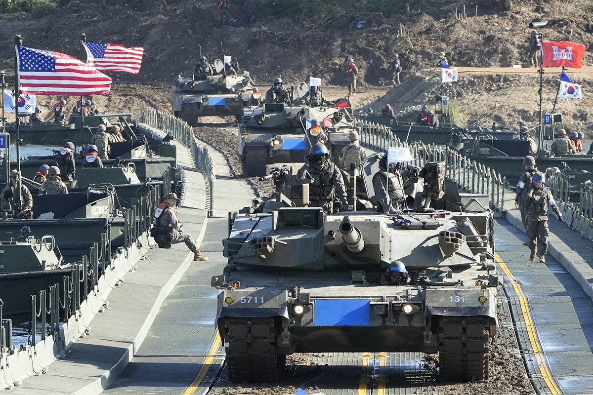Amerika, Južna Koreja i Japan održali zajedničke vojne vježbe