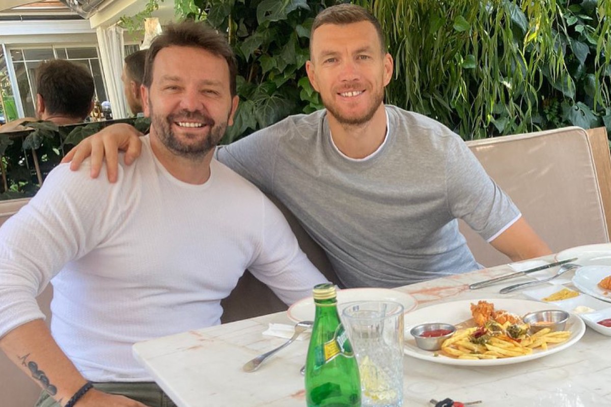 Edin Džeko i Elvir Baljić se sastali u Istanbulu