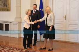 Fon der Lajen stigla u BiH, sastala se sa članovima Predsjedništva